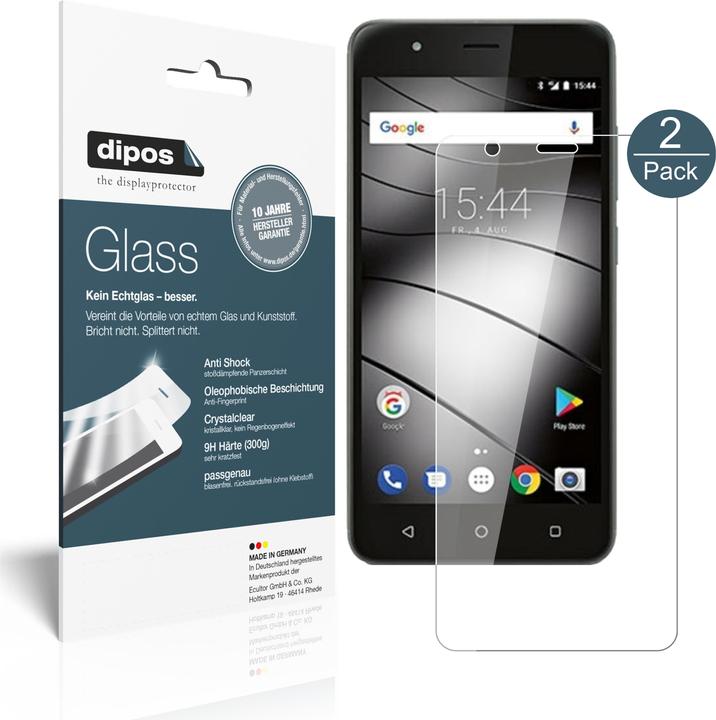 Actual product image Dipos Screen Protector Anti-Shock (2 Piece, Gigaset GS270 Plus)
