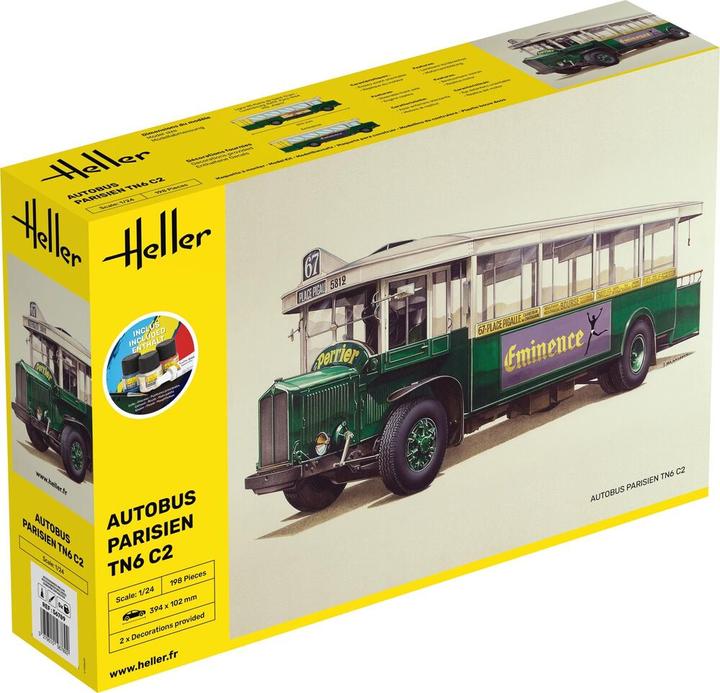 Produktbild Heller STARTER KIT Autobus TN6 C2