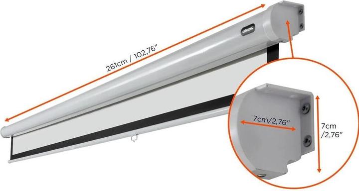 Actual product image Celexon Rollo Economy, Canvas, 4:3 (118.11", 4:3)