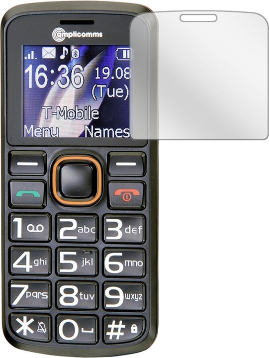 Image du produit Dipos Film de Protection d’écran Crystalclear (2 pièce(s), Amplicomms PowerTel M6300)