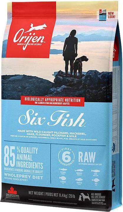 Produktbild Orijen 6-Fish (Adult, 1 Stk., 6000 g)