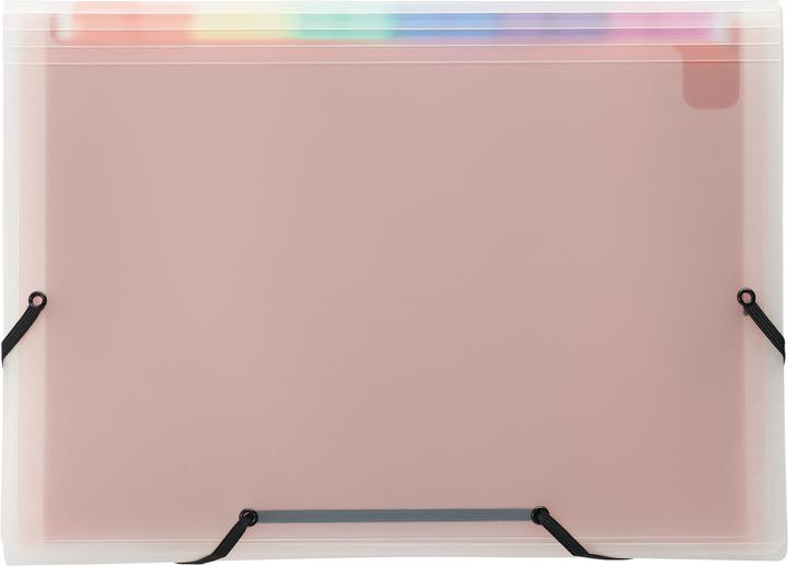 Actual product image Kolma Compartment folder Easy A4 medium 12 tabs rainbow (A4, 1 x)