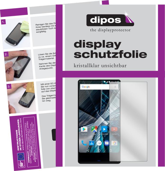 Actual product image Dipos Screen Protector Crystalclear (6 Piece, Archos Sense 55S)