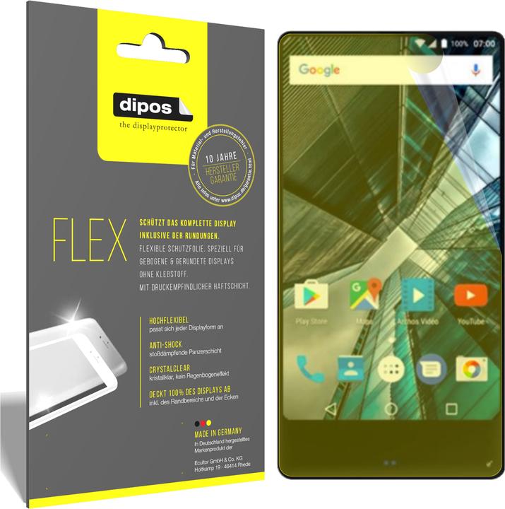 Produktbild Dipos Displayschutzfolie Full-Cover 3D (3 Stück, Archos Sense 55S)