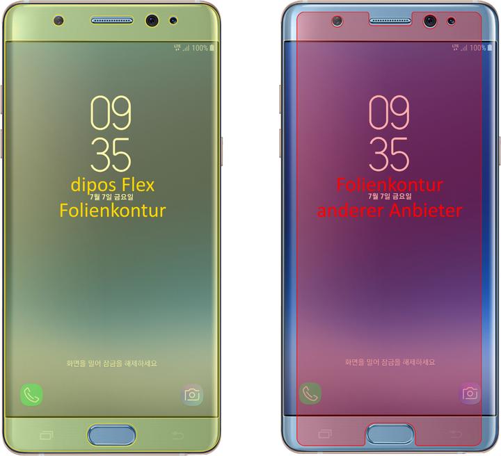 Image du produit Dipos Film de Protection d’écran Full-Cover 3D (3 pièce(s), Samsung Galaxy Note FE)