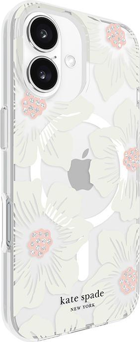 Immagine prodotto Kate Spade Custodia protettiva MagSafe - iPhone 16 (Hollyhock Floral) (Apple iPhone 16)