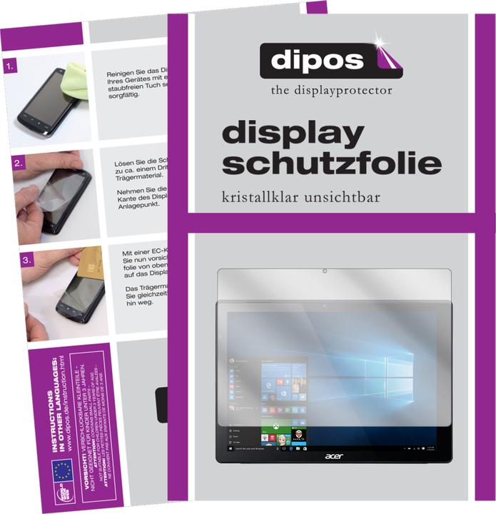 Actual product image Dipos Screen Protector Crystalclear (2 Piece, Acer Switch Alpha 12)