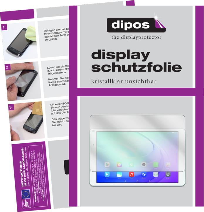Produktbild Dipos Displayschutzfolie Crystalclear (2 Stück, Huawei MediaPad T2 10.0 Pro)