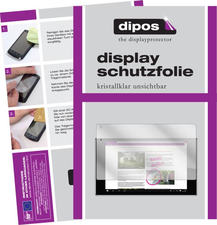 Produktbild Dipos Displayschutzfolie Crystalclear (2 Stück, Odys)