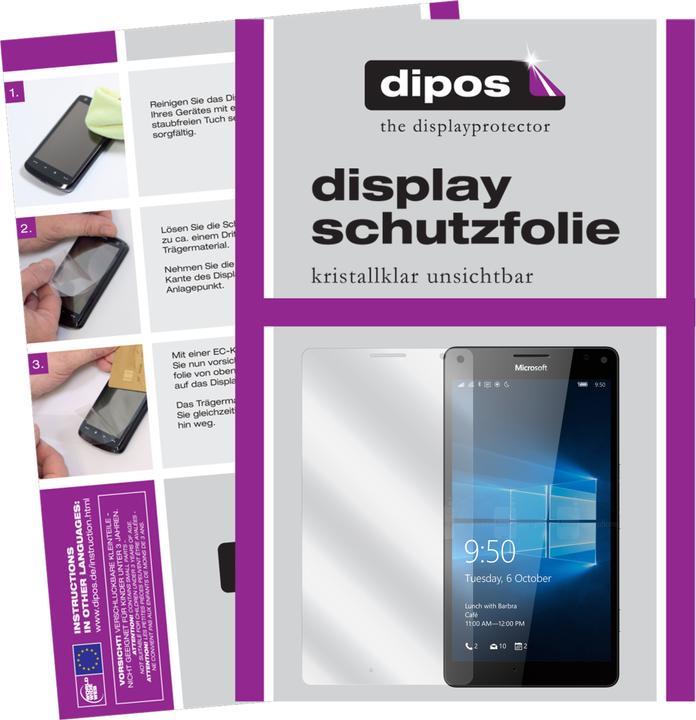 Immagine prodotto Dipos Pellicola Protettiva (6 Pezzo/i, Microsoft Lumia 950 XL)