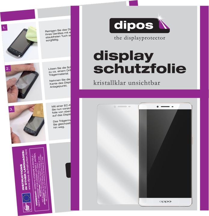 Actual product image Dipos Screen Protector Crystalclear (6 Piece, Oppo R7 Plus)