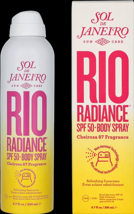 Produktbild Sol de Janeiro Rio Radiance SPF 50 Body Spray 200 ml (Sonnenspray, SPF 50, 200 ml)