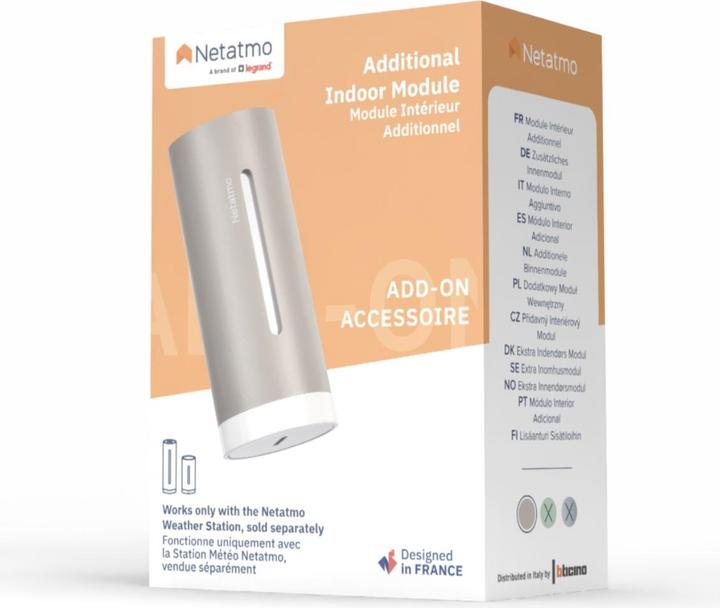 Productafbeelding Netatmo ZusÃ¤tzliches Smartes Innenmodul (Sand)