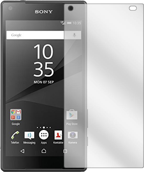 Actual product image Dipos Screen Protector Crystalclear (6 Piece, Sony Xperia Z5 Compact)