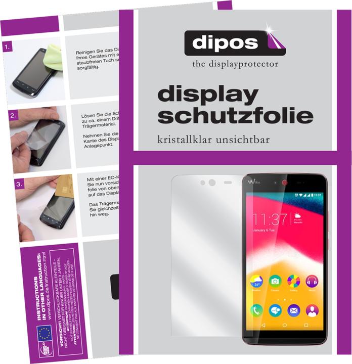 Produktbild Dipos Displayschutzfolie Crystalclear (6 Stück, Wiko Rainbow Jam)
