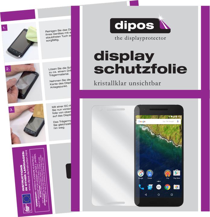 Immagine prodotto Dipos Pellicola Protettiva (2 Pezzo/i, Google Nexus 6p)