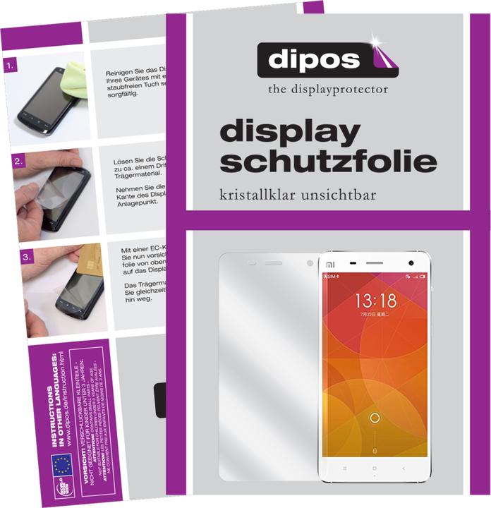 Actual product image Dipos Screen Protector Crystalclear (6 Piece, Mi4)