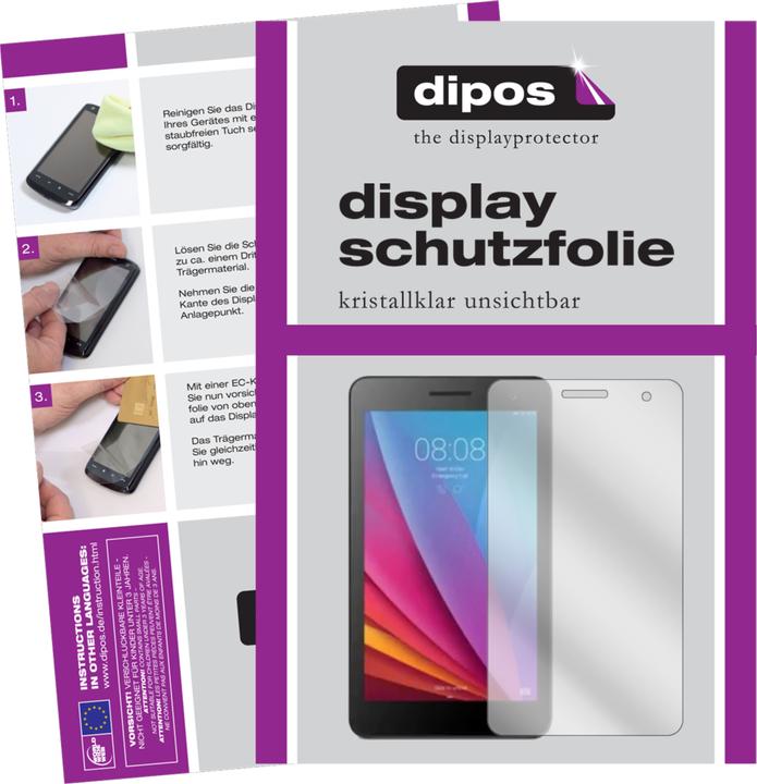 Image du produit Dipos Film de Protection d’écran Crystalclear (2 pièce(s), Huawei MediaPad T1 7.0)