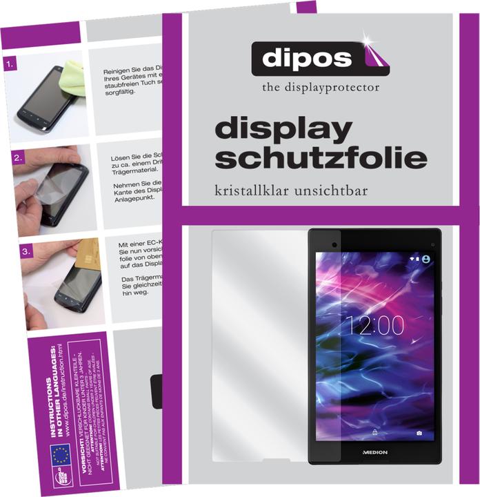 Produktbild Dipos Displayschutzfolie Crystalclear (2 Stück, LifeTab P8312)