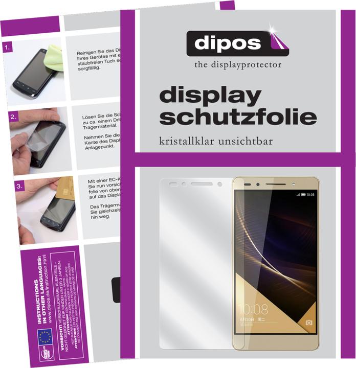 Produktbild Dipos Displayschutzfolie Crystalclear (6 Stück, Honor 7)