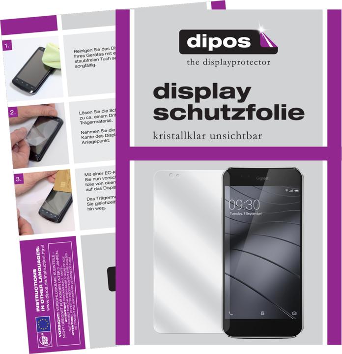 Produktbild Dipos Displayschutzfolie Crystalclear (6 Stück, Gigaset ME Pure)