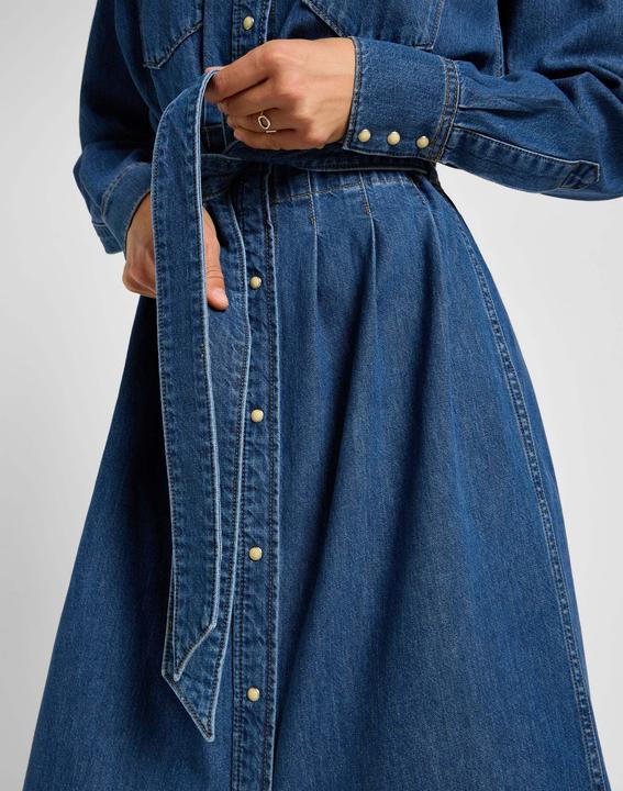 Image du produit Lee Robe en jean Belted Western Dress (XS)