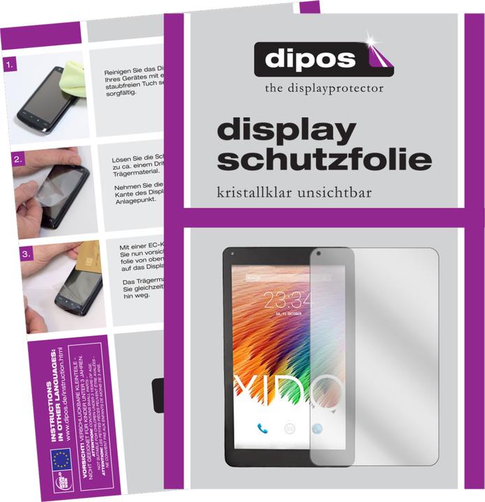 Produktbild Dipos Displayschutzfolie Crystalclear (2 Stück, X110)