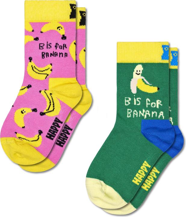 Happy Socks B For Banana (2er Pack, 33 - 36)