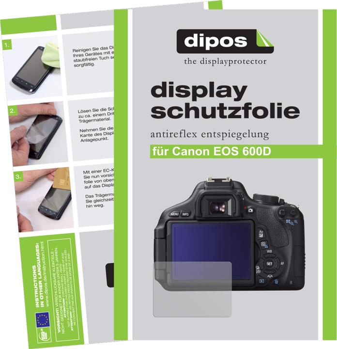 Actual product image Dipos Screen Protector Anti-Glare (Screen protector, Canon EOS 600D)