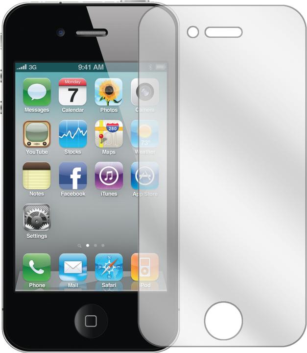 Produktbild Dipos Displayschutzfolie Crystalclear (1 Stück, Apple iPhone 4, Apple iPhone 4s)