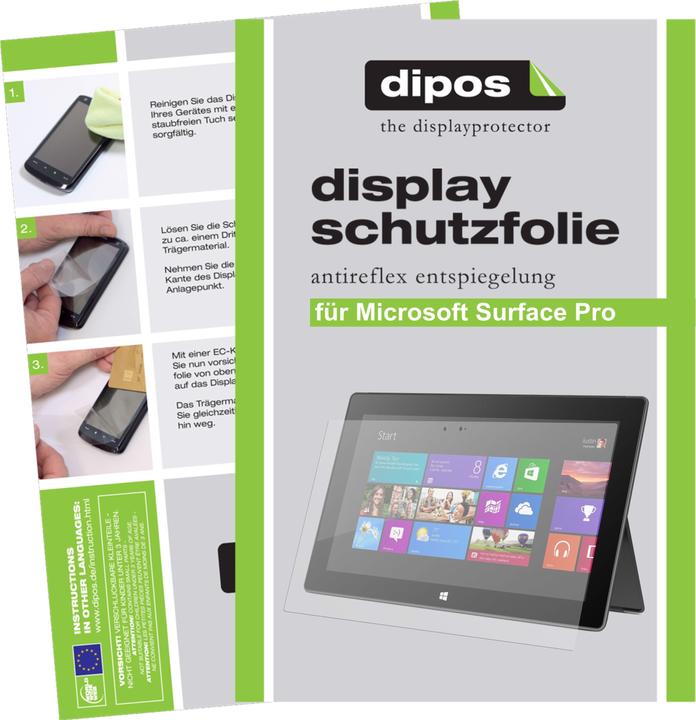 Actual product image Dipos Screen Protector Anti-Glare (2 Piece, Microsoft Surface Pro)