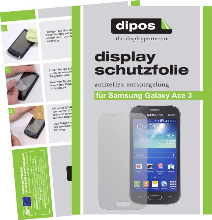 Immagine prodotto Dipos Pellicola Protettiva Antiriflesso (2 Pezzo/i, Samsung Galaxy Ace 3)