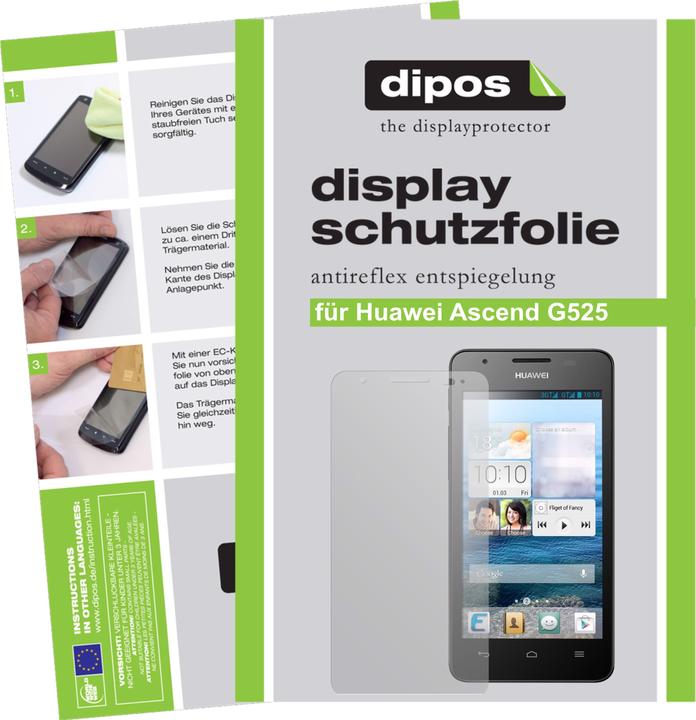 Actual product image Dipos Screen Protector Anti-Glare (2 Piece, Huawei Ascend G525)