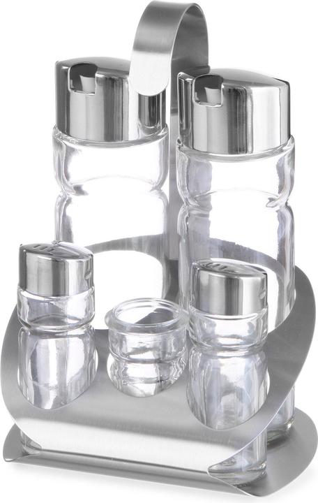 Actual product image Hendi Cruet Set five-piece Pepper, Salt
