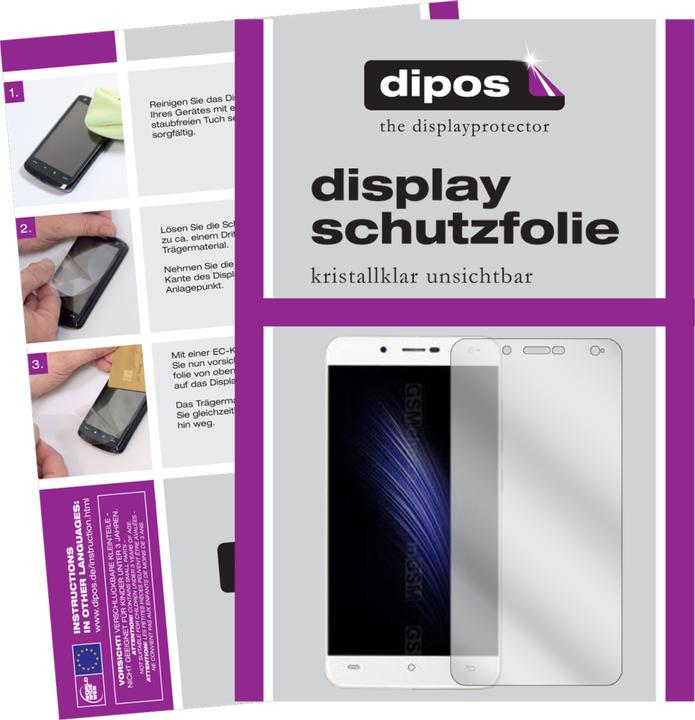 Produktbild Dipos Displayschutzfolie Crystalclear (2 Stück, Cubot Rainbow 2)