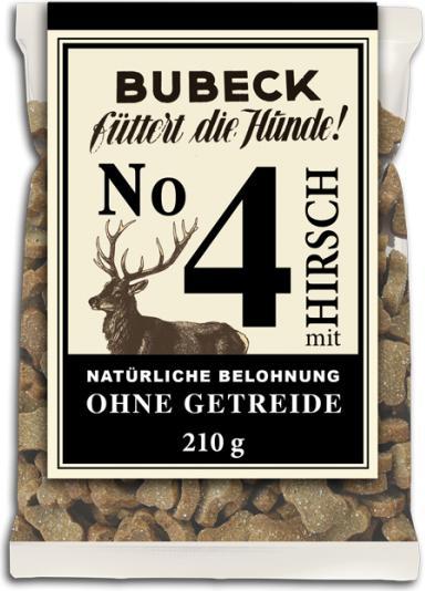 Image du produit Bubeck Friandise sans céréales n°4 au cerf 210 g (Adulte, 1 pcs, 210 g)