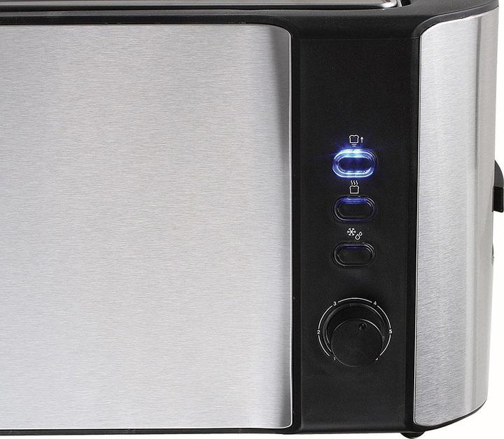 Produktbild Livoo Breitschlitz-Toaster aus Edelstahl