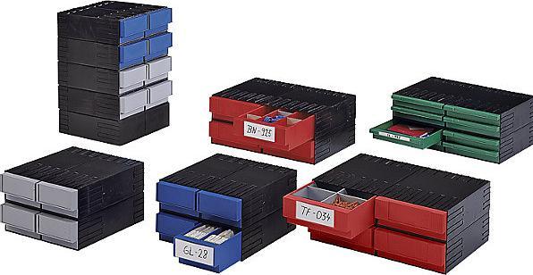 Image du produit kaiserkraft Système de tiroirs combinés en polystyrène