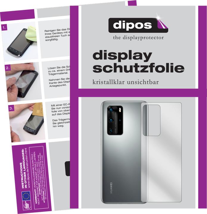 Actual product image Dipos Screen Protector Crystalclear (5 Piece, Huawei P40 Pro+)