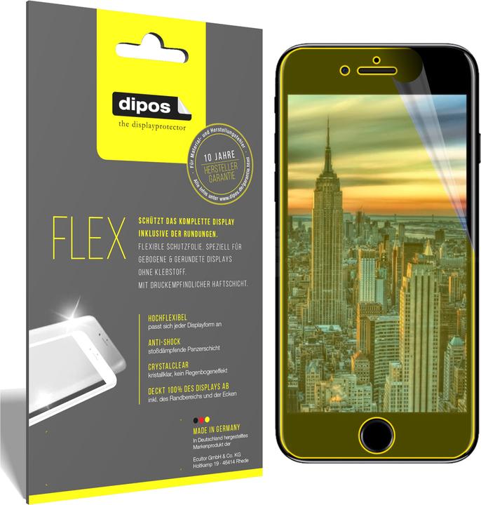 Immagine prodotto Dipos Pellicola Protettiva Full-Cover 3D (3 Pezzo/i, Apple iPhone SE (seconda generazione))