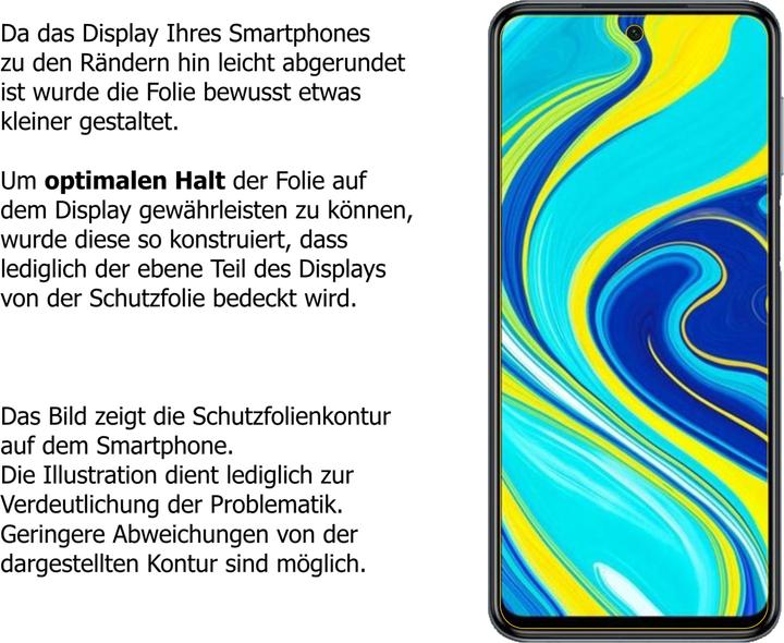 Produktbild Dipos Displayschutz Anti-Shock (2 Stück, Xiaomi Redmi Note 9 Pro)