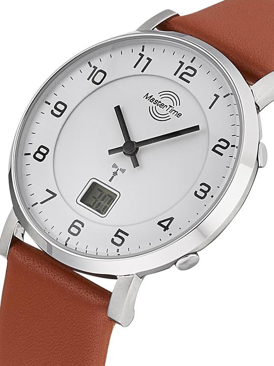 Actual product image Master Time MTLS-10741-12L Radio Advanced 36mm 5ATM (Analogue wristwatch, Radio-controlled clock, Digital watch, 36 mm)