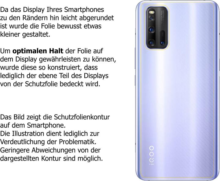 Produktbild Dipos Displayschutzfolie Antireflex (5 Stück, Vivo iQOO 3)