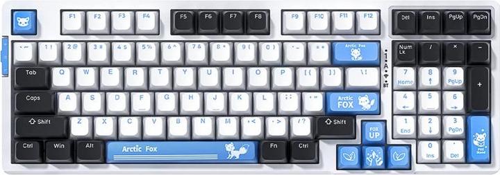 Image du produit VGN Clavier de jeu V98Pro V2, Arctic Fox - Édition limitée (US) (US, Filaire)