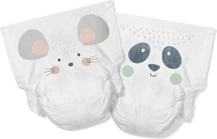 Actual product image Kit & Kin Nappies (Size 3, Monthly box, 136 Piece)