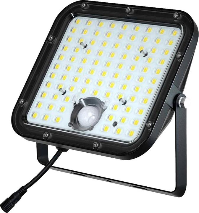 Actual product image V-TAC VT-432 10311 LED floodlight, solar module 30 W Cold white Black (4800 lm, IP65)