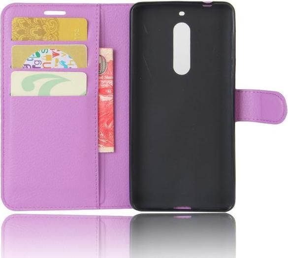 Produktbild MU Classic Litchi Leder Hülle (Nokia 5)