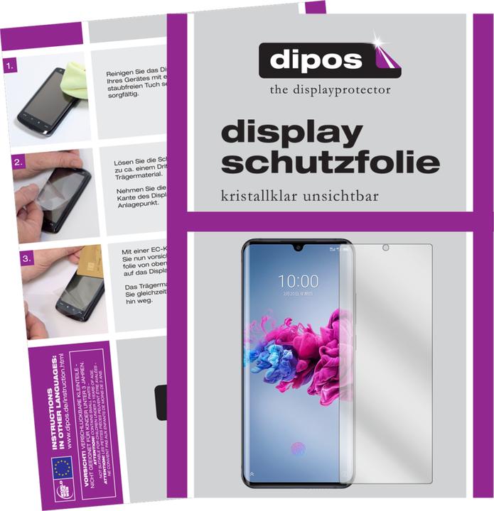 Produktbild Dipos Displayschutzfolie Crystalclear (6 Stück, ZTE Axon 11 5G)