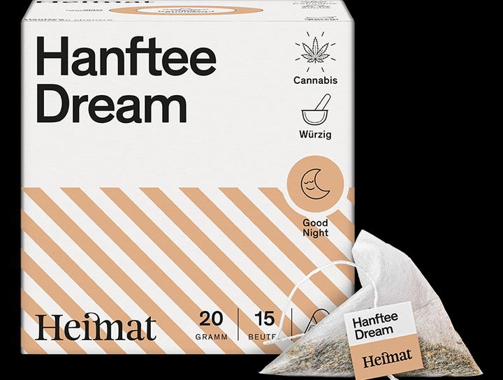 Produktbild Heimat Hanftee Dream (Good Night) (20 g)