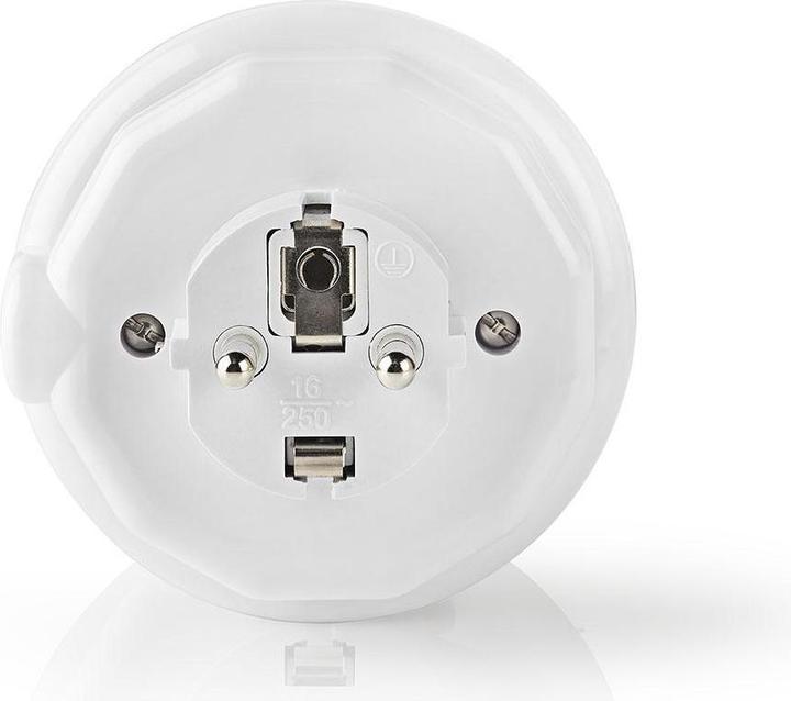Productafbeelding Nedis Plug-In LED Nachtlamp | Dag/Nacht Sensor | 3680 W | 10 lm | Blauw / Groen / Wit